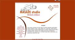 Desktop Screenshot of masaze-chomutov.cz